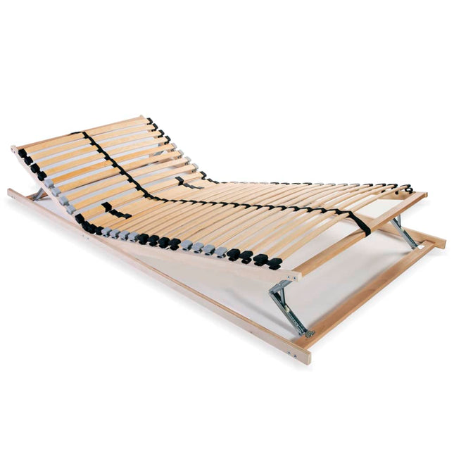 Rete a Doghe 7 Zone senza Materasso con 28 Doghe 90x200 cm