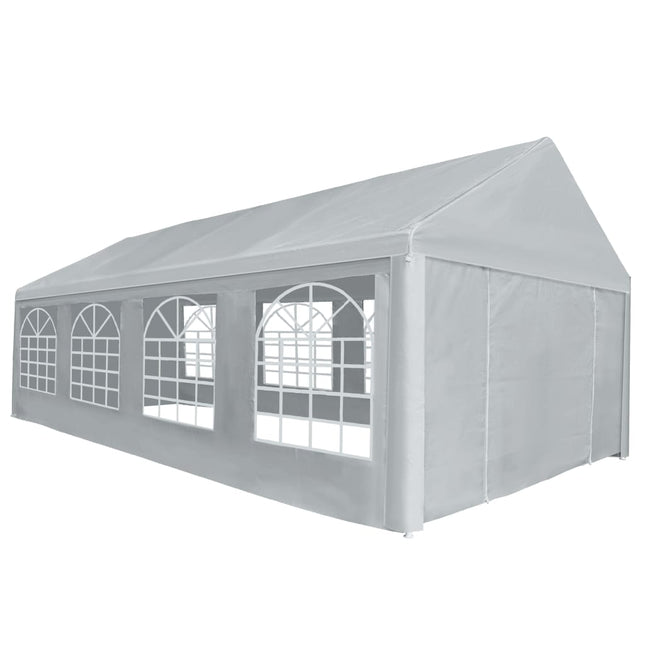Tendone per Feste in PE 4x8 m Grigio