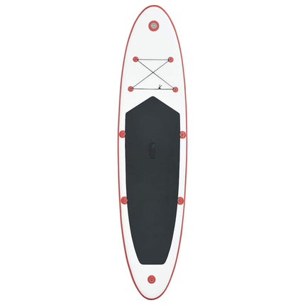 Set Tavola Gonfiabile da SUP Rosso e Bianco