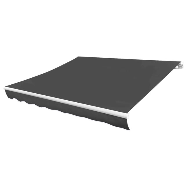 Tendone Parasole in Tela Antracite 500x300 cm
