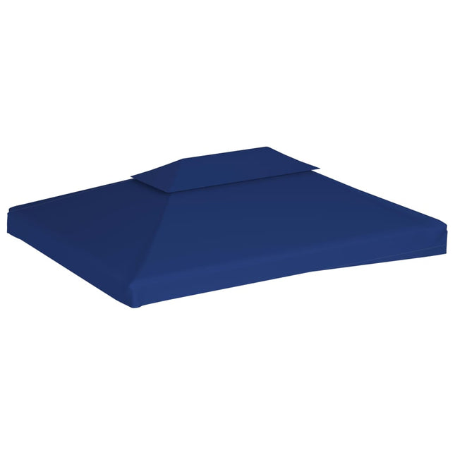 Copertura Superiore per Gazebo a 2 Strati 310 g/mÃ‚Â² 4x3 m Blu