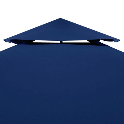Copertura Superiore per Gazebo a 2 Strati 310 g/mÃ‚Â² 4x3 m Blu