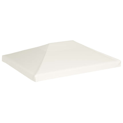 Copertura Superiore per Gazebo 310 g/mÃ‚Â² 4x3 m Bianco Crema
