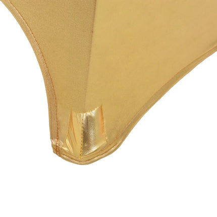 Copertura Elastica per Tavolo 2 pz 60 cm Oro