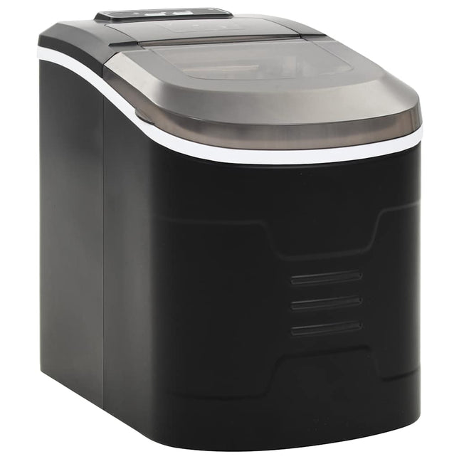 Macchina per il Ghiaccio Nera 2,4 L 15 kg / 24 h