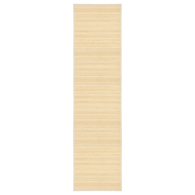 Tappeto in BambÃƒÂ¹ 80x300 cm Naturale