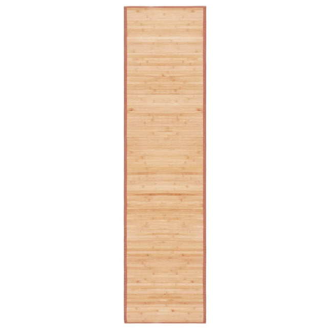 Tappeto in BambÃ¹ 80x300 cm Marrone