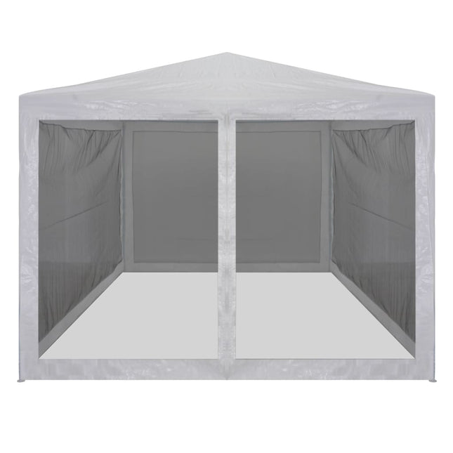 Tenda per Feste con 4 Pareti in Rete 4x3 m