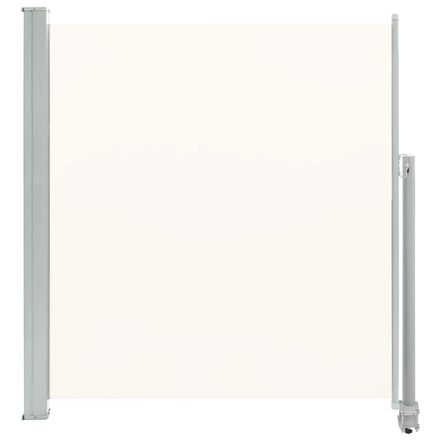 Tenda da Sole Laterale Retrattile 140 x 300 cm Crema