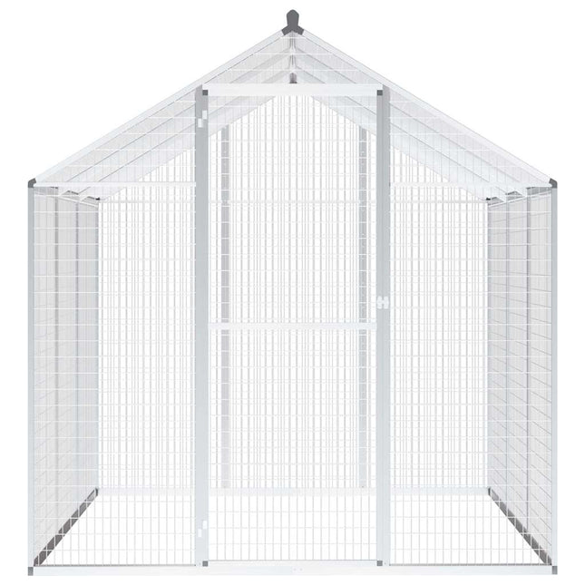 Voliera da Giardino in Alluminio 183x178x194 cm