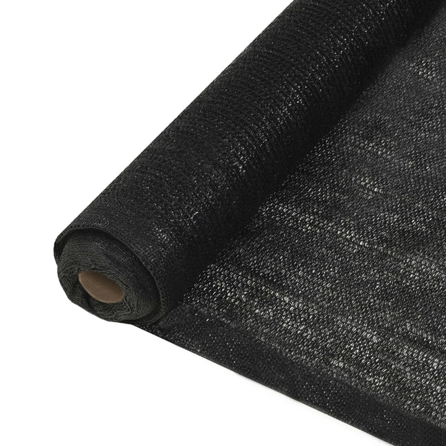Rete per Privacy in HDPE 1x25 m Nera