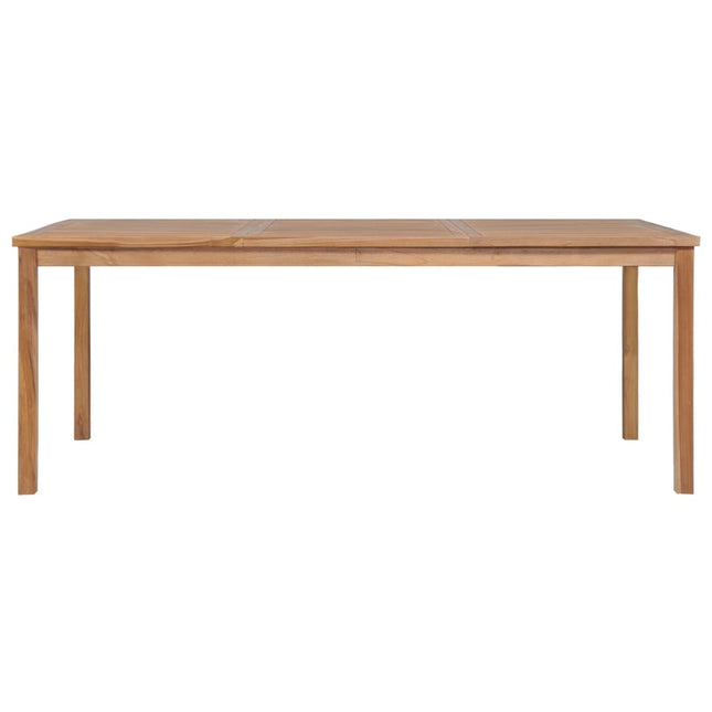 Tavolo da Giardino 200x100x77 cm in Legno Massello di Teak