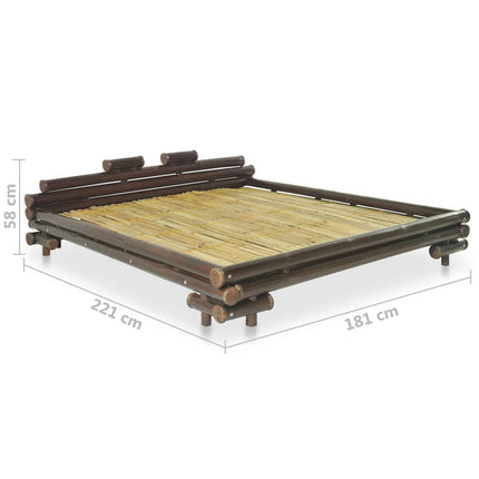 Giroletto senza Materasso Marrone Scuro BambÃ¹ 160x200 cm