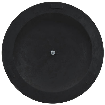 Base per Parasole Rotonda in Poliresina 19 kg Bronzo