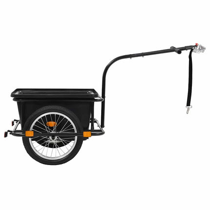Rimorchio Bicicletta Nero 50 L