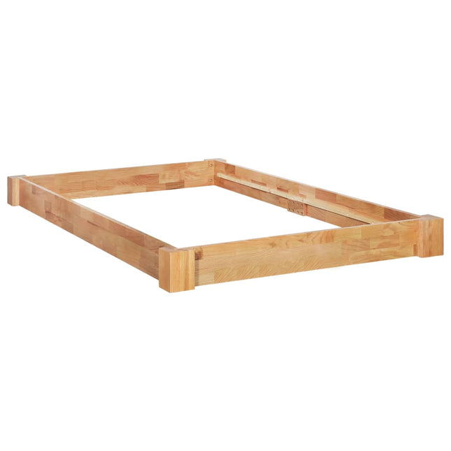 Giroletto senza Materasso in Legno Massello di Rovere 120x200cm