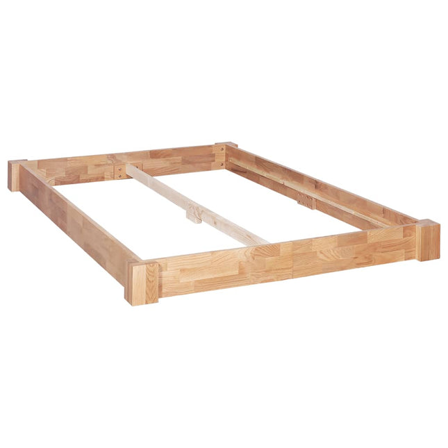 Giroletto senza Materasso in Legno Massello di Rovere 140x200cm