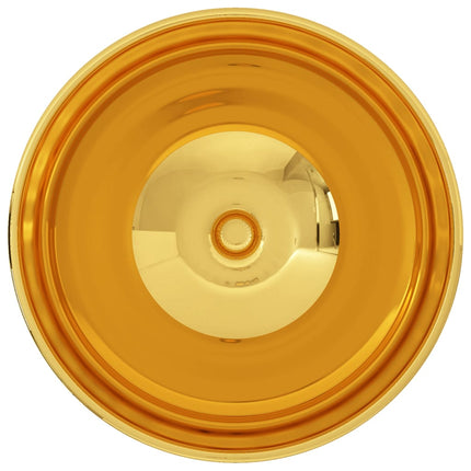 Lavandino 32,5x14 cm in Ceramica Oro