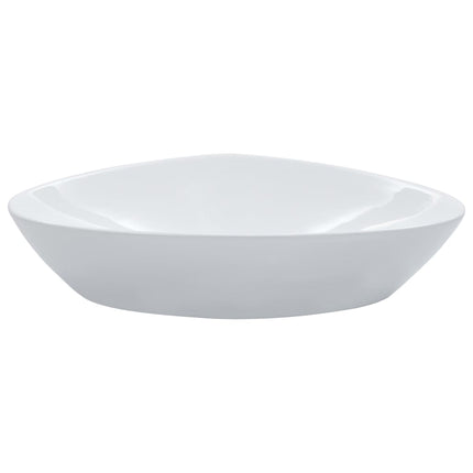 Lavandino 58,5x39x14 cm in Ceramica Bianco