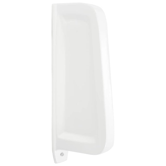 Schermo per Orinatoio per Privacy a Parete in Ceramica Bianco