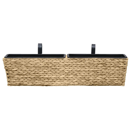 Fioriere 2 pz in Giacinto Intrecciato