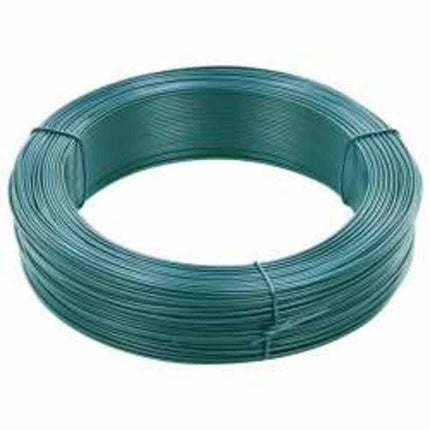 Filo per Recinzioni 250m 2,3/3,8 mm in Acciaio Verde Nerastro