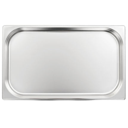 Contenitori Gastronorm 4 pz GN 1/1 40 mm in Acciaio Inox