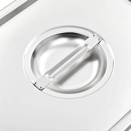 Coperchi per Teglie GN 1/2 2 pz in Acciaio Inox