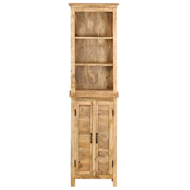 Libreria 50x30x180 cm in Legno Massello di Mango