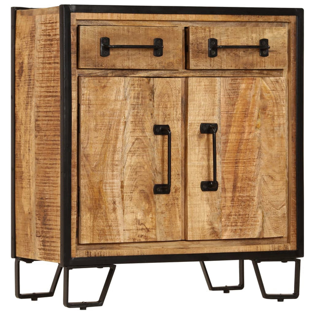 Credenza 65x30x70 cm in Legno Massello di Mango