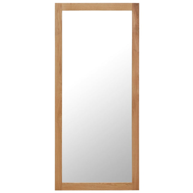 Specchio 50x140 cm in Legno Massello di Rovere