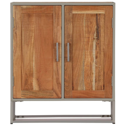 Credenza 65x30x75 cm in Legno Massello di Acacia
