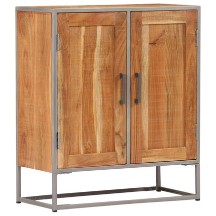 Credenza 65x30x75 cm in Legno Massello di Acacia