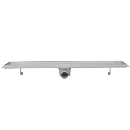 Scarico Doccia Lineare 2 pz 830x140 mm Acciaio Inossidabile