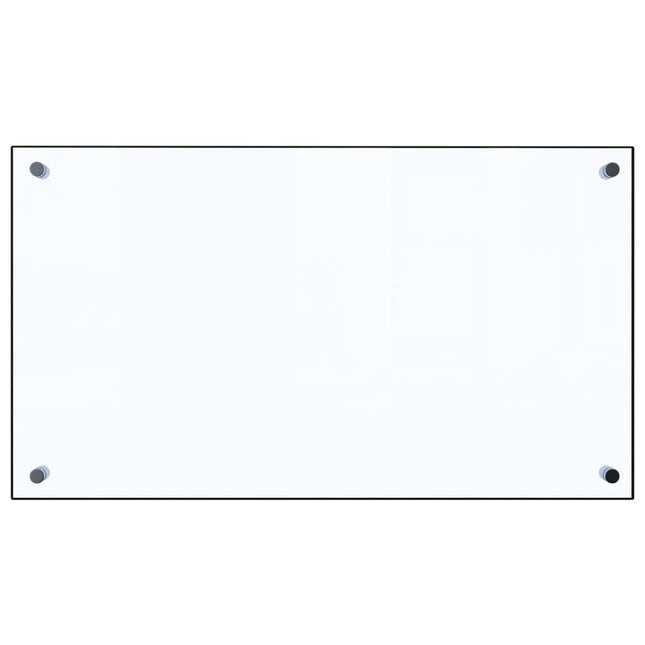 Paraschizzi per Cucina Trasparente 70x40 cm in Vetro Temperato