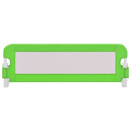 Sponde Letto di Sicurezza Bambini Verde 120x42cm Poliestere