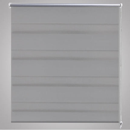 Tenda a rullo oscurante zebra 90x150 grigia
