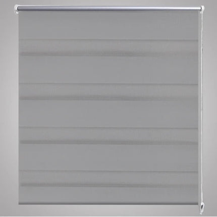 Tenda a rullo oscurante zebra 120x175 cm grigia