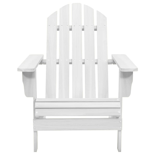 Sedia da Giardino in Legno Bianca