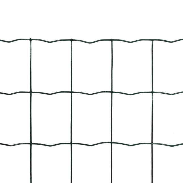 Recinzione Europea in Acciaio 25 x 1,0 m Verde