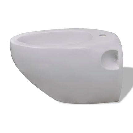 Bidet sospeso ceramica bianca