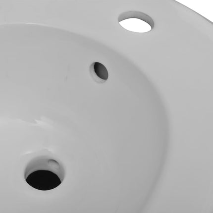 Bidet sospeso ceramica bianca