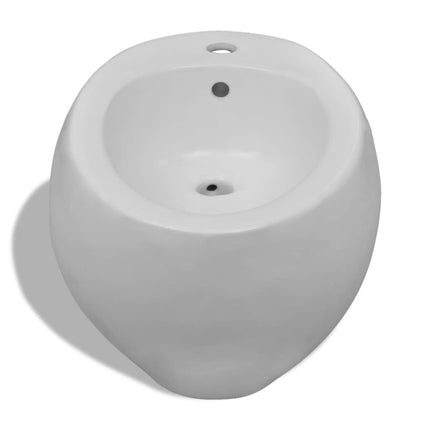 Bidet sospeso ceramica bianca