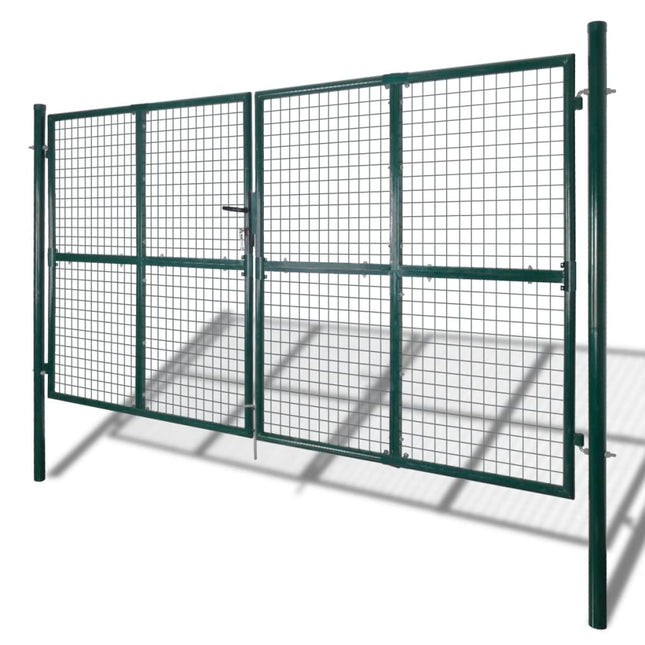 Cancello per Giardino in Rete Metallica 289x200 cm/306x250 cm