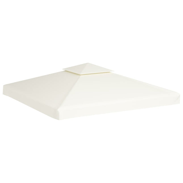 Telo di Ricambio per Gazebo 310g/mÃ‚Â² Bianco Crema 3x3m