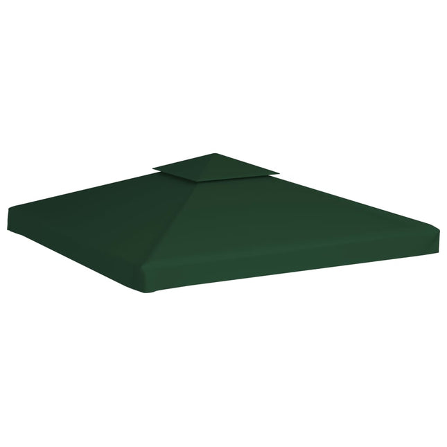 Telo di Ricambio per Gazebo 310g/mÃ‚Â² Verde 3x3m