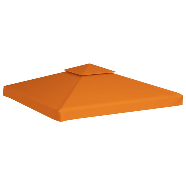 Telo di Ricambio per Gazebo 310g/mÂ² Arancione 3x3m