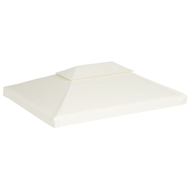 Telo di Ricambio per Gazebo 310g/mÃ‚Â² Bianco Crema 3x4m