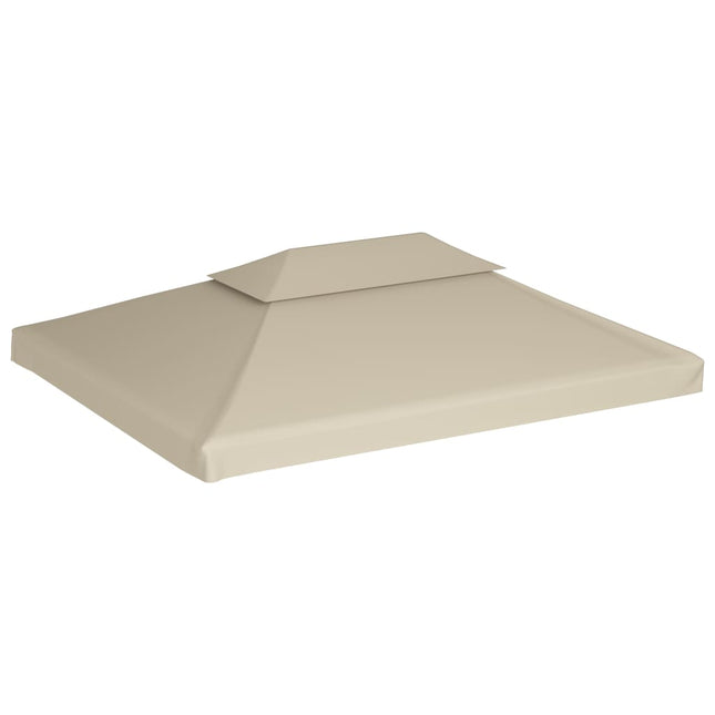 Telo di Ricambio per Gazebo 310g/mÃƒâ€šÃ‚Â² Beige 3x4m
