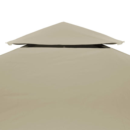 Telo di Ricambio per Gazebo 310g/mÃ‚Â² Beige 3x4m